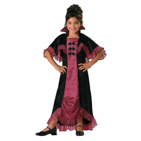 Girl's Midnight Vampiress 2B Halloween Costume