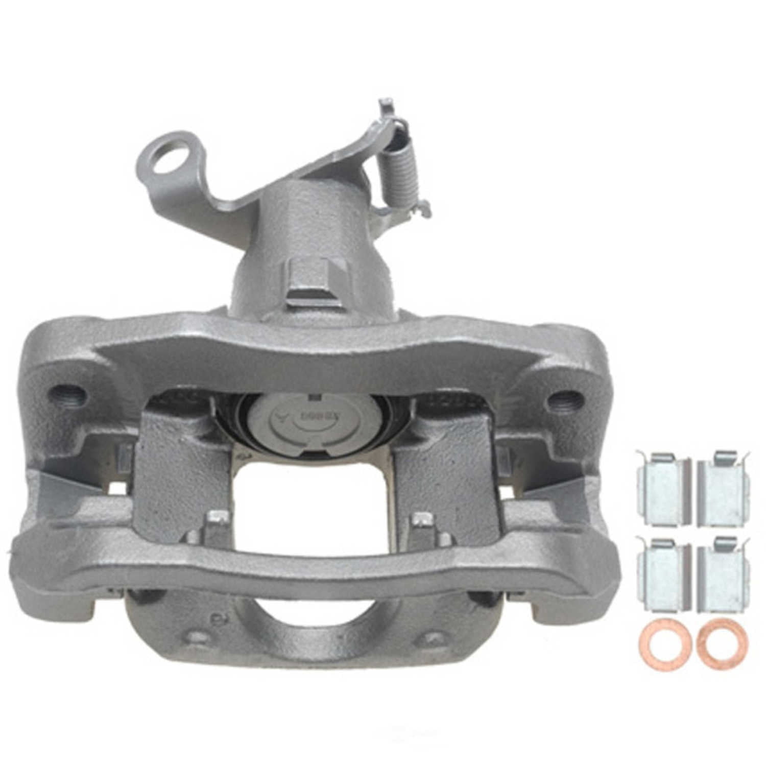 Raybestos Brakes FRC12017C Raybestos R-Line Reman Semi-Loaded Coated Caliper & Bracket Assy