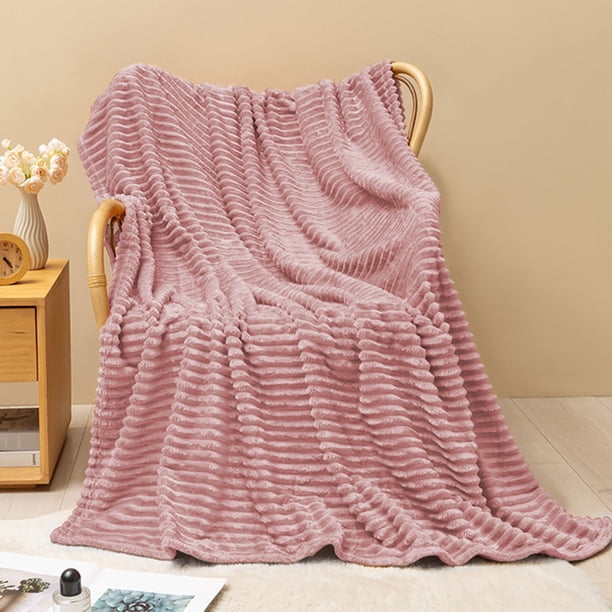Manta de franela para sofá, suave, gruesa, para la siesta, para camas, sofás y otros usos.