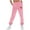 Pink, variant on CLOISE Sweatpants for Women Joggers Baggy Fleece Lined Jogger Pants Casual Petite Low Rise Elastic Bottom Trousers White Workout Elastic Waist Drawstring Heart Sweatpants with Pockets Everyday Pants
