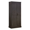 thumbnail image 1 of Pemberly Row Armoire de Rangement en Bois Manufacturé Finition Noyer, 1 of 10