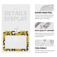 thumbnail image 4 of Naloa Cartoon Bear Yellow Card Badge Holder Work Badge Sleeve for Office, School, Factory, ID Credit Cards, Driver Licenses and Passes, 4 of 7