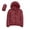 Wine, variant on HBFAGFB Winter Coats for Women Lightweight Hooded Windproof Slim Fit Warm Down Jackets Light Pink Size XXL
