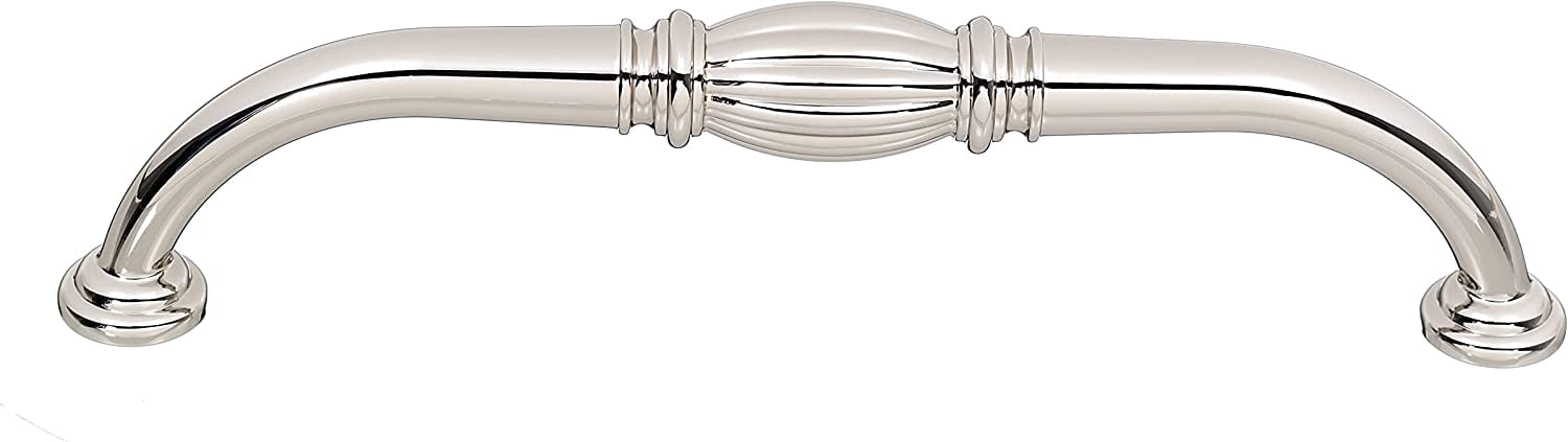 Alno A234-6-PB/NL Tuscany 6" Center To Center Bar Cabinet Pull - Brass