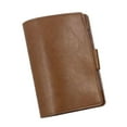 thumbnail image 1 of ZheElen Porte-cartes de Pointage de Golf Cadeau Polyvalent pour Rondes Notes Noires Jeu Extérieur Brun, 1 of 6