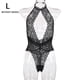 thumbnail image 1 of Lencería erótica para mujer Mono con cuello en V Body con diseño de borde de encaje sexy, L Methold XX000127-03, 1 of 7