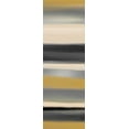 thumbnail image 2 of Jill, Susan 13x32 White Modern Wood Framed Museum Art Print Titled - Golden Dawn I, 2 of 4