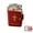 Red, variant on Genuine Leather Holy Card Holder with 54 Cards Religious Card Storage Organizer Wallet Case