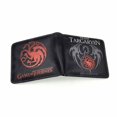 thumbnail image 1 of Cartera con personajes de anime de Games of Thrones, delgada, plegable, de poliuretano, 1 of 2