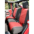 thumbnail image 2 of Rugged Ridge by RealTruck Seat Covers for Wrangler JKU 4-Door | Black/Red | 13295.53 | Compatible with 2007-2010 Jeep Wrangler JKU 4-Door, 2 of 2