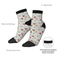 thumbnail image 6 of Rocae Funny Cat White for Premium Adult Socks,Comfortable, Breathable, and Durable Socks, Perfect for Everyday Wear, 6 of 7