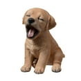 thumbnail image 3 of Hi-Line Gifts Yawning Labrador Outdoor Garden Statue - 6.25", 3 of 5