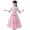 Pink, variant on Elegant Chinese Traditional Dress for Girls Cheongsam Qipao Gown for Oriental Party Attire Sophisticated Attire for Themed Events and Performances