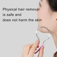 thumbnail image 3 of Épilateur Facial pour Femmes, Portable en Acier Inoxydable à Ressort, pour Visage, Poils du Menton, Poils des Lèvres Supérieures (2 Rose), 3 of 8