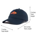 thumbnail image 3 of DALIX Clownfish Baseball Cap Tropical Dad Hat for Men Women's Hats in Navy Blue, 3 of 7