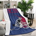 thumbnail image 1 of Football Team Color Blanket Gifts for Men Women, Throw Blanket 50x60 Inches, Lightweight Warm Football Fans Fleece Blanket for Sofa Bed Couch Living Room Chair, 1 of 5