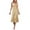 Gold, variant on Clearance! Cqxid525 Women Nightgowns & Sleepshirts Women Fashion Solid Dress Sleeveless Strap V Neck Dress Loose Dress Home Nightdress Pajama Dress White 1PC