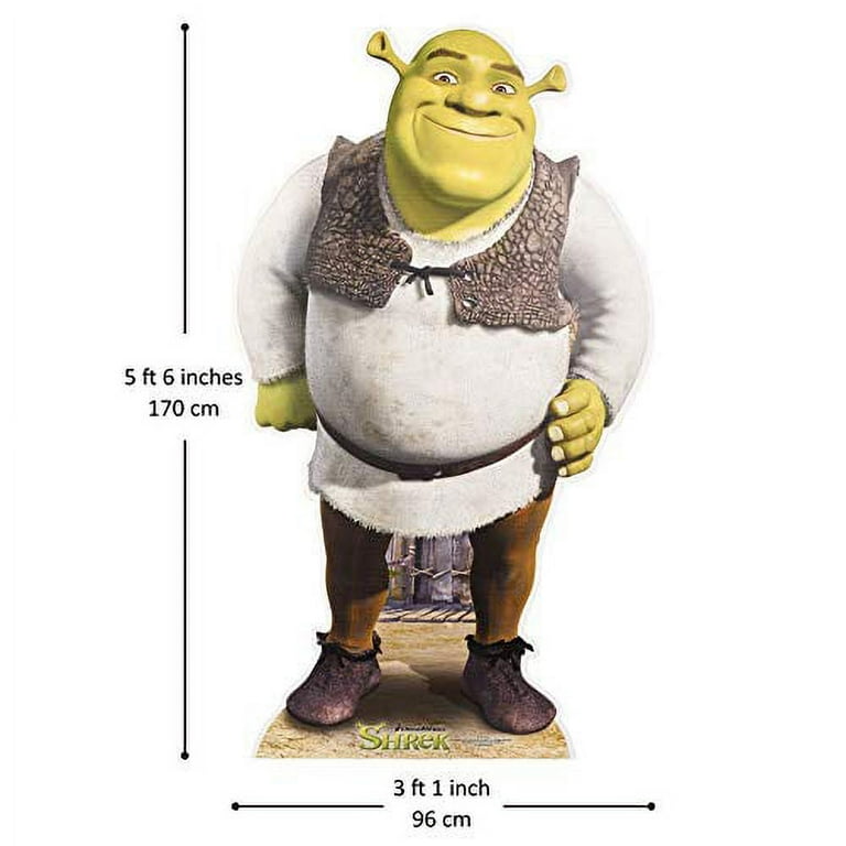 Star Cutouts SC785 Shrek Cardboard Cutout 67 X 39 X, 45 OFF
