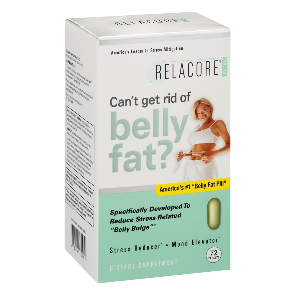 Relacore Extra Strength Weight Loss & Stress Relief Supplement, 72