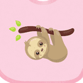 thumbnail image 4 of Inktastic Cute Sloth, Little Sloth, Baby Sloth, Lazy Sloth Boys or Girls Baby Bib, 4 of 4