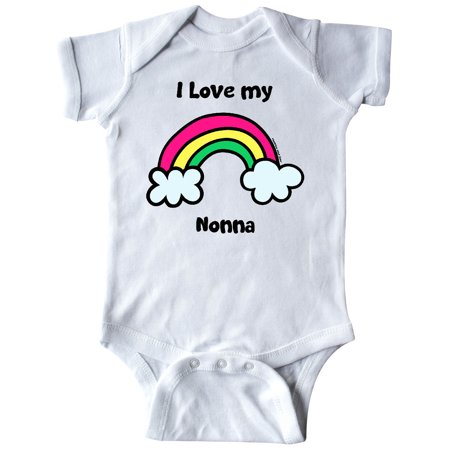 

Inktastic I Love my Nonna Gift Baby Boy or Baby Girl Bodysuit
