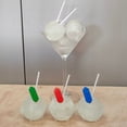 thumbnail image 2 of Toystoory Moldes de bolas de hielo con tapa, esfera redonda, molde de cubo grande, a prueba de fugas, reutilizable, para beber, máquina de Cocina y Comedor 4 PIEZAS, 2 of 6