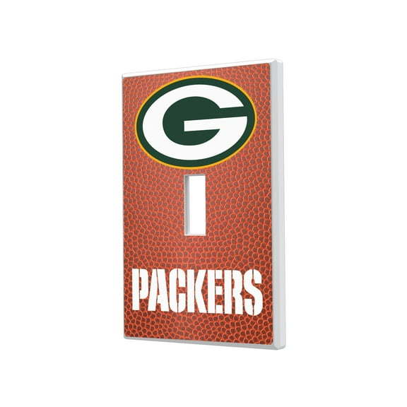Green Bay Packers Football Design Single Toggle Light Switch Plate
