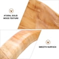 thumbnail image 2 of 1Pcs Decorative Fruit Bowl Solid Wood Storage Random Shape Beige for Home Decoration, 2 of 8