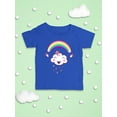 thumbnail image 3 of Cloud And A Rainbow T-Shirt Infant -Image by Shutterstock,  6 Months, 3 of 4
