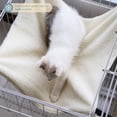 thumbnail image 4 of Hamac Réversible pour Chat, Hamac Cage Respirant pour Animal de Compagnie, Lit Hamac Suspendu Double Face pour Chats, Furets, Chiots, Autres Petits Animaux, 4 of 5