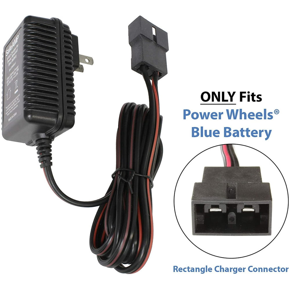 SafeAMP 6Volt Charger Compatible with FisherPrice Power Wheels