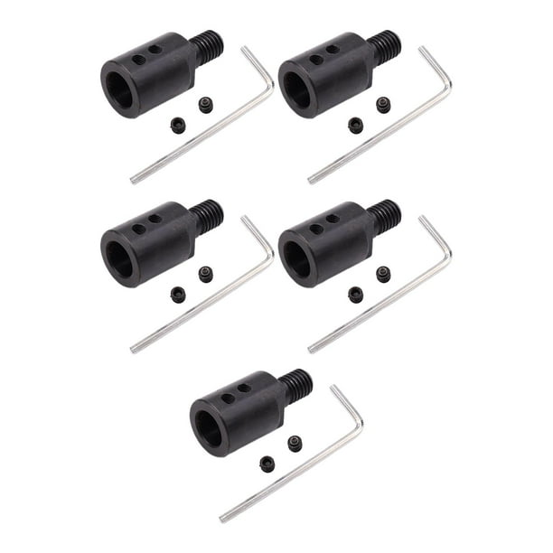 5x Motor de amoladora M10 de biela adaptador de mandril de para muelas de molienda accesorio con llave 12 mm de diámetro interior