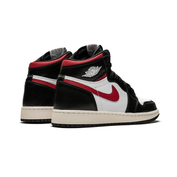 Jordan Air 1 Retro High Og Gs (Black/Gym Red-White Sail 3.5Y)