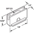 thumbnail image 2 of Prime-Line 3/8 in. Brass Flat-Edge Roller Assemblies for Aluminum Sliding Windows(2-pack), 2 of 4