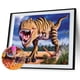thumbnail image 2 of 5D bricolaje completo taladro diamante pintura T.Rex dinosaurio punto de cruz bordado Tmvgtek Oficina Multiescena Multifunción, 2 of 8