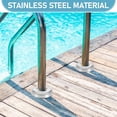 thumbnail image 3 of BESTYASH 4 Pcs Tapis d'Échelle de Piscine en Acier Inoxydable pour Sécurité de Piscine Creusée, 3 of 8