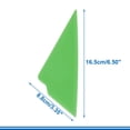 thumbnail image 4 of Unique Bargains 1 Pcs Car Squeegee for Film Green 16.5cm L Multifunctional Scraper Tool for Washing Wiping Glass Wallpaper, 4 of 7