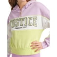 thumbnail image 3 of Justice Girls Colorblocked Sweatshirt, Sizes XS-XLP, 3 of 4