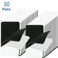 thumbnail image 1 of BTideas Gancho y Cinta Loop, 30 Pares de Cinta Resistente de Doble Cara de 2 X 4 Pulgadas para el Hogar y la Oficina, Negro, 1 of 8