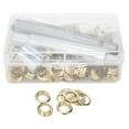 thumbnail image 4 of Grommet, 8mm Eyelet Rustproof Brass Grommet  For Tents Gold,Silver,Copper Color,Gray, 4 of 8