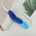 thumbnail image 3 of 1 Pc Long Stretch Back Sponge Back Sponge for Shower 10.63"x2.36"x1.97" Blue, 3 of 4