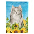 thumbnail image 1 of Carolines Treasures CK3156GF Ragamuffin in Sunflowers Garden Size Flag, 1 of 3