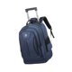 thumbnail image 5 of Mochila con ruedas Mochila informal Maleta Bolsa de viaje Mochila para computadora portátil con ruedas Mochila para trabajo en avión de negocios , Azul oscuro, 5 of 8