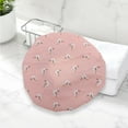 thumbnail image 6 of Unique Bargains 1 Pc Reusable Horse Pattern Shower Cap for Shower Pink Polyester Cotton PEVA, 6 of 7