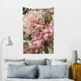 thumbnail image 5 of Creowell Floral Print Pink Flowers Tapestry Wall Hanging 100% Polyester 40*60in, 5 of 6