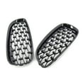 thumbnail image 3 of BFY Front Kidney Grill, Front Hood Grille Grill Trim Cover Diamond Meteor Style for BMW E89 Z4 2009-2016, 3 of 5