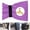 A2-Purple 5.5"*5.5", variant on 8.3" x 6.5" Outdoor Faucet Covers for Winter Freeze Protection, Outdoor Water Faucet Cover Socks for Winter Freeze Protection Pipe Insulation Reusable Waterproof Insulated Spigot backflow Cover