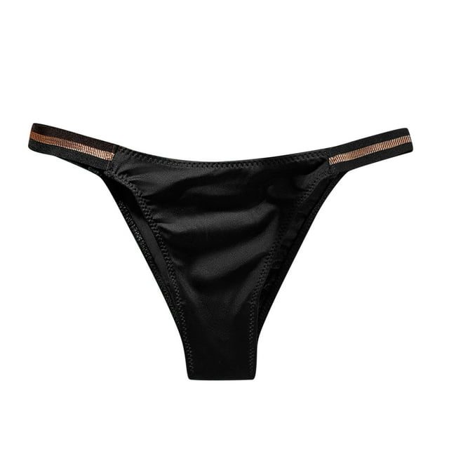 B91xZ Culottes en Coton pour Femmes, Coupe Haute Hipster Extensible, Confortables, Taille Basse, Culottes en Coton, TG Noir