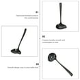 thumbnail image 4 of Eease Stainless Steel Duckbill Soup Spoon Ladle Pourer Gravies Spoon Kitchen Utensil, 4 of 6