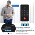 thumbnail image 3 of Morttic Bluetooth Beanie Hat with Light, Unisex LED Cap with Headphones Built-in Stereo Speakers & Mic, Christmas Gift for Men Women Dad (Grey), 3 of 6